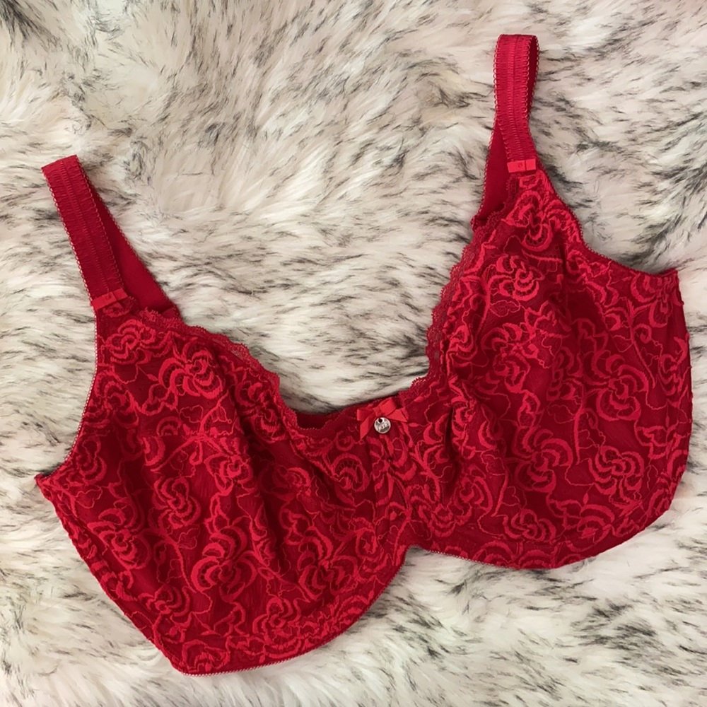 *BERLEI Heaven Lace Passion Red Underwire Bra B5041